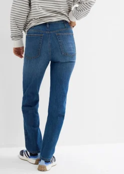 Damen bonprix Umstandsmode|Nachhaltigere Materialien|2-in-1 Umstandsjeans für die Schwangerschaft und danach, Straight