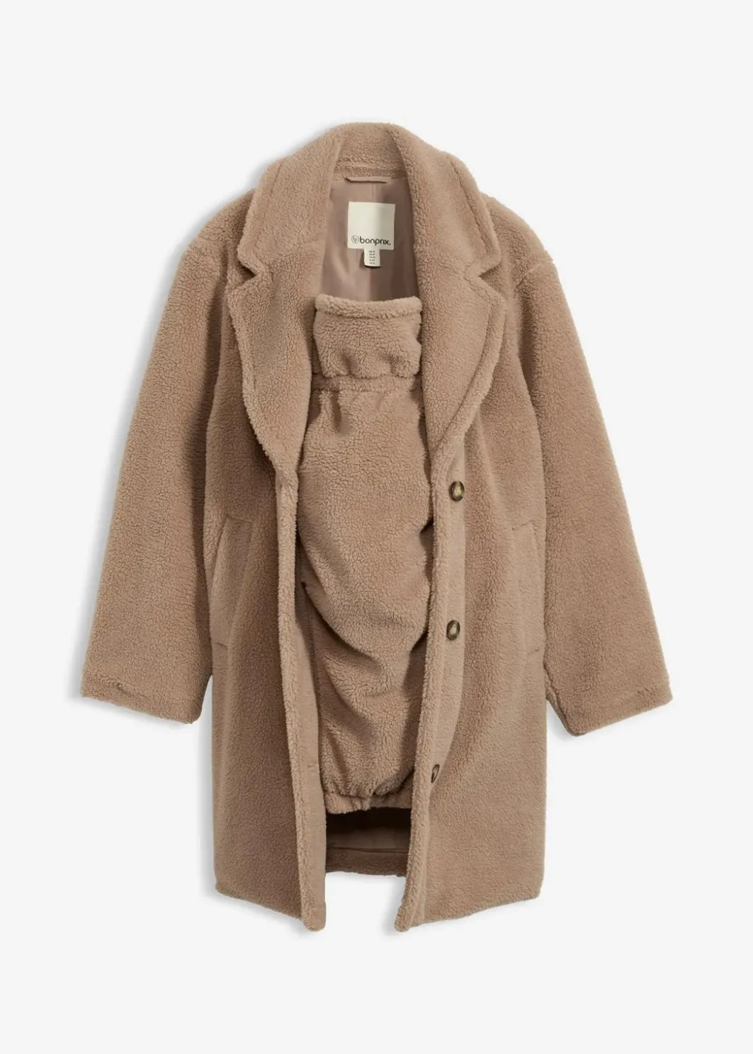 New 2-in-1 Umstandsmantel mit Trageeinsatz Damen Bekleidung·Blazer|Umstandsmode
