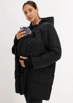 Damen bonprix Bekleidung·Blazer|Umstandsmode|3-in-1 Umstandsmantel mit Trageeinsatz