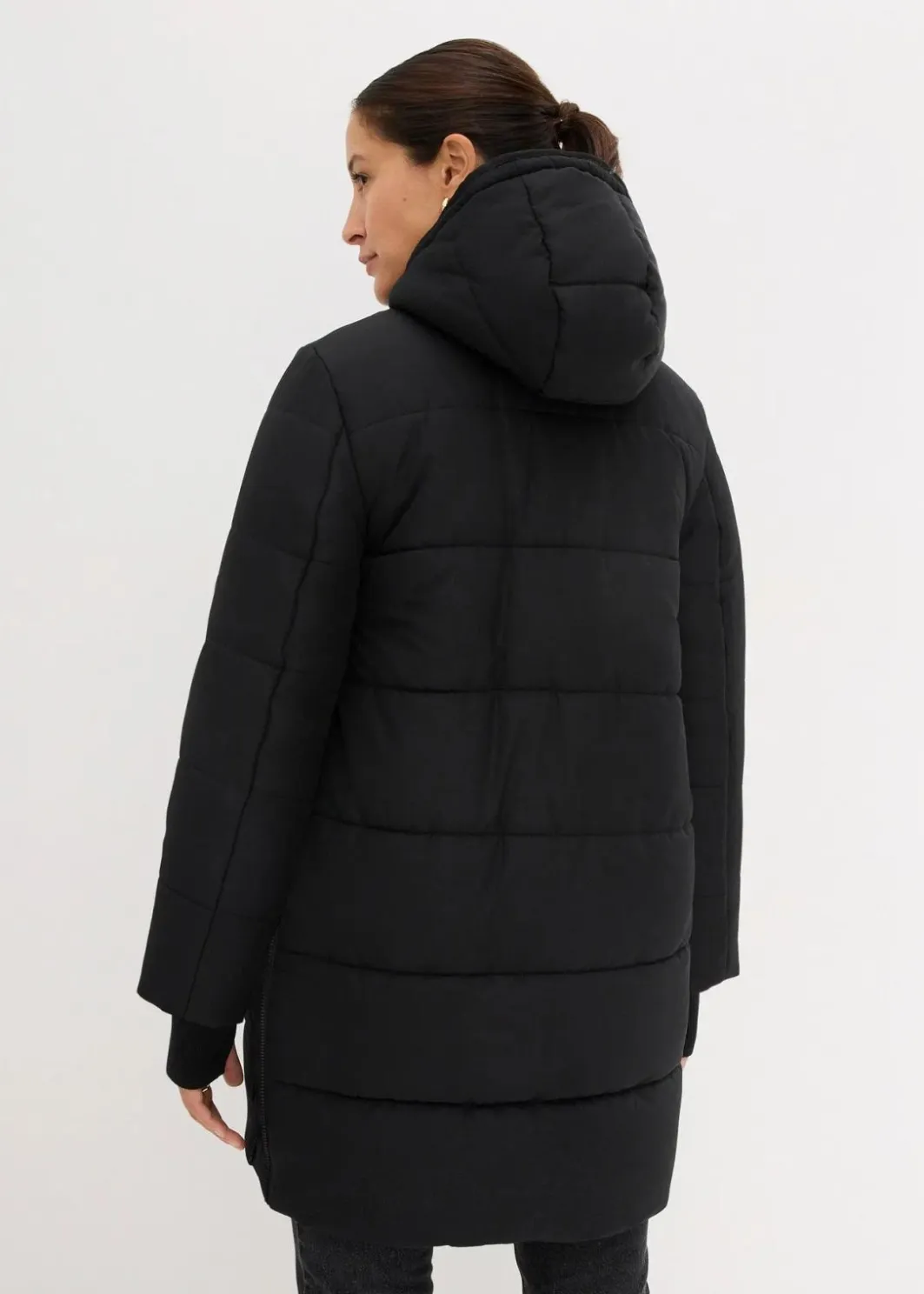 Damen bonprix Bekleidung·Blazer|Umstandsmode|3-in-1 Umstandsmantel mit Trageeinsatz