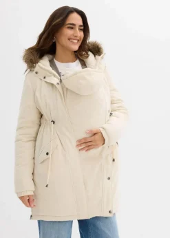Damen bonprix Bekleidung·Blazer|Umstandsmode|3-in-1 Umstandsparka mit Trageeinsatz