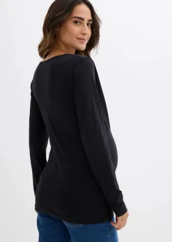 Best 2-in-1 Umstandsshirts und Stillshirts aus Bio-Baumwolle (2er Pack​) Damen Bekleidung·Blazer|Umstandsmode