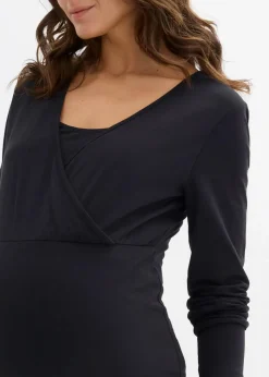 Best 2-in-1 Umstandsshirts und Stillshirts aus Bio-Baumwolle (2er Pack​) Damen Bekleidung·Blazer|Umstandsmode