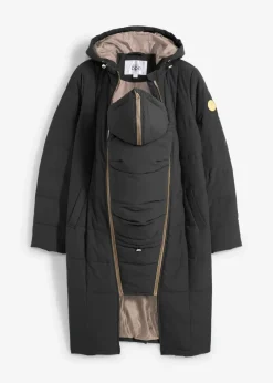 Damen bonprix Umstandsmode|Nachhaltigere Materialien|3-in-1 Umstandssteppmantel und Tragemantel mit recyceltem Polyester