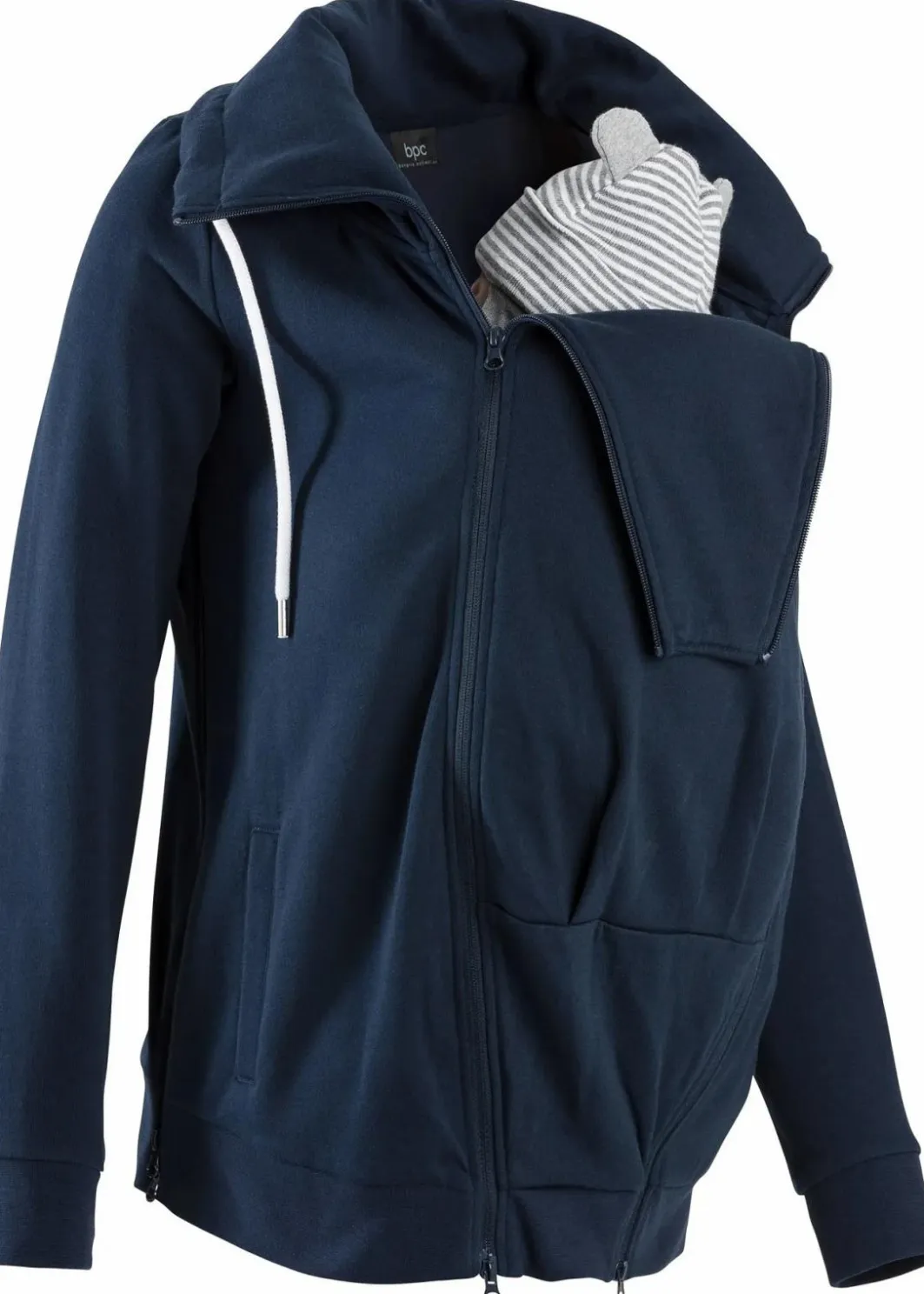 Damen bonprix Bekleidung·Blazer|Umstandsmode|3-in-1 Umstands-Sweatjacke und Tragejacke