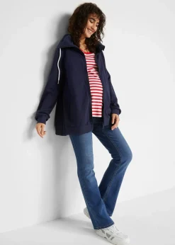 Damen bonprix Bekleidung·Blazer|Umstandsmode|3-in-1 Umstands-Sweatjacke und Tragejacke