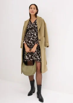 New 2-in-1 Umstands-und Stillkleid aus Chiffon Damen Bekleidung·Blazer|Umstandsmode