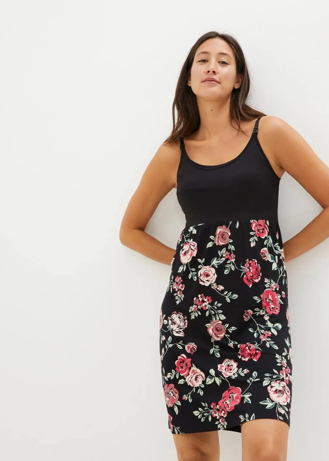 Damen bonprix Bekleidung·Blazer|Umstandsmode|2-in-1 Umstands-und Stillkleid aus Viskose