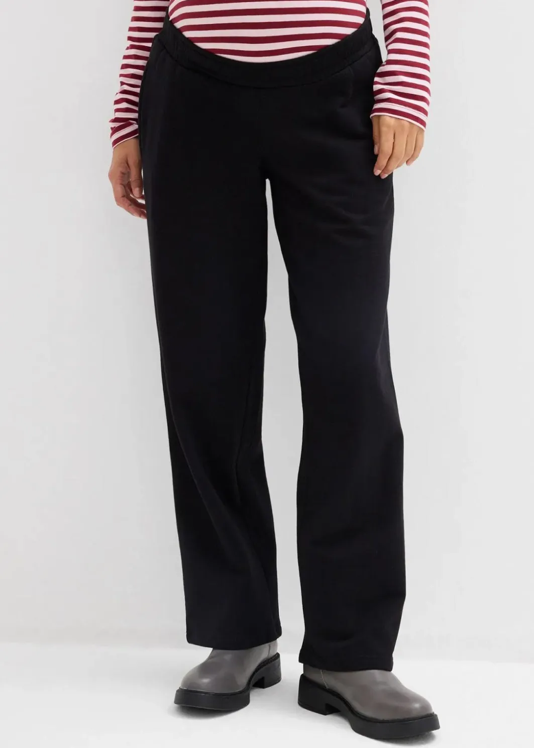 Damen bonprix Bekleidung·Blazer|Umstandsmode|2-in-1 Umstandsweathose mit verstellbarem Bauchband