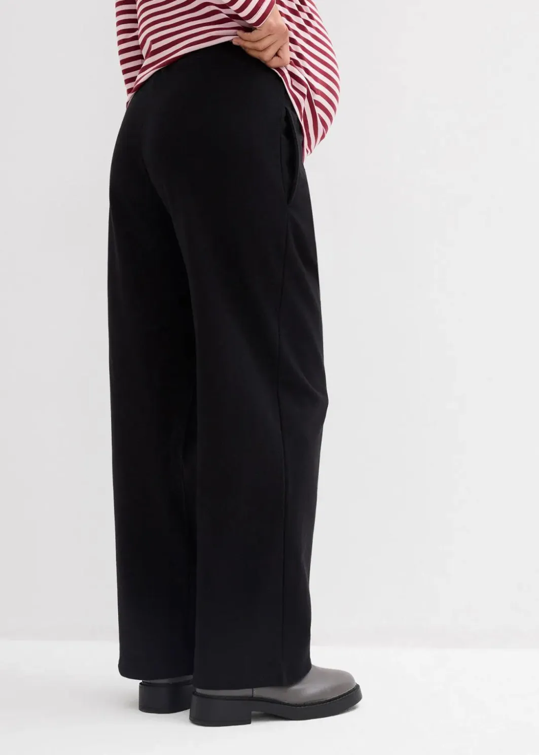 Damen bonprix Bekleidung·Blazer|Umstandsmode|2-in-1 Umstandsweathose mit verstellbarem Bauchband