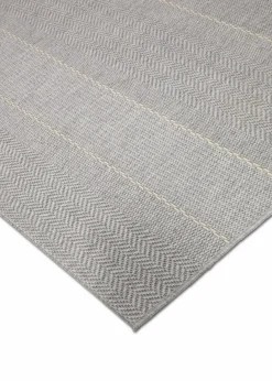 bonprix Flachgewebe-Teppiche|Läufer|In- und Outdoor Läufer mit dezenten Streifen