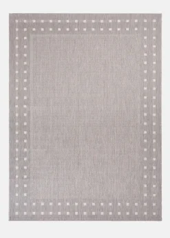 bonprix Flachgewebe-Teppiche|Sehr Beliebt|In- und Outdoor Teppich mit umlaufender Bordüre