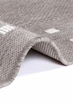 bonprix Flachgewebe-Teppiche|Sehr Beliebt|In- und Outdoor Teppich mit umlaufender Bordüre