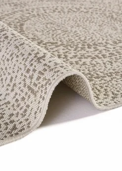bonprix Flachgewebe-Teppiche|In- und Outdoor Teppich mit rundem Motiv