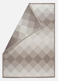 bonprix Flachgewebe-Teppiche|In- und Outdoor Wende-Teppich mit graphischer Musterung