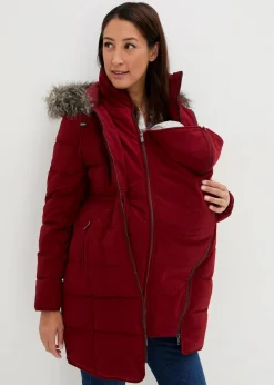 Damen bonprix Umstandsmode|Bekleidung·Blazer|3-in-1 warm wattierte Umstands- und Tragejacke