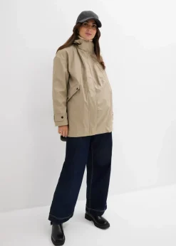 Damen bonprix Bekleidung·Blazer|Umstandsmode|6-in-1 wasserabweisende Umstandsjacke mit Trageeinsatz und herausnehmbarer Fleecejacke