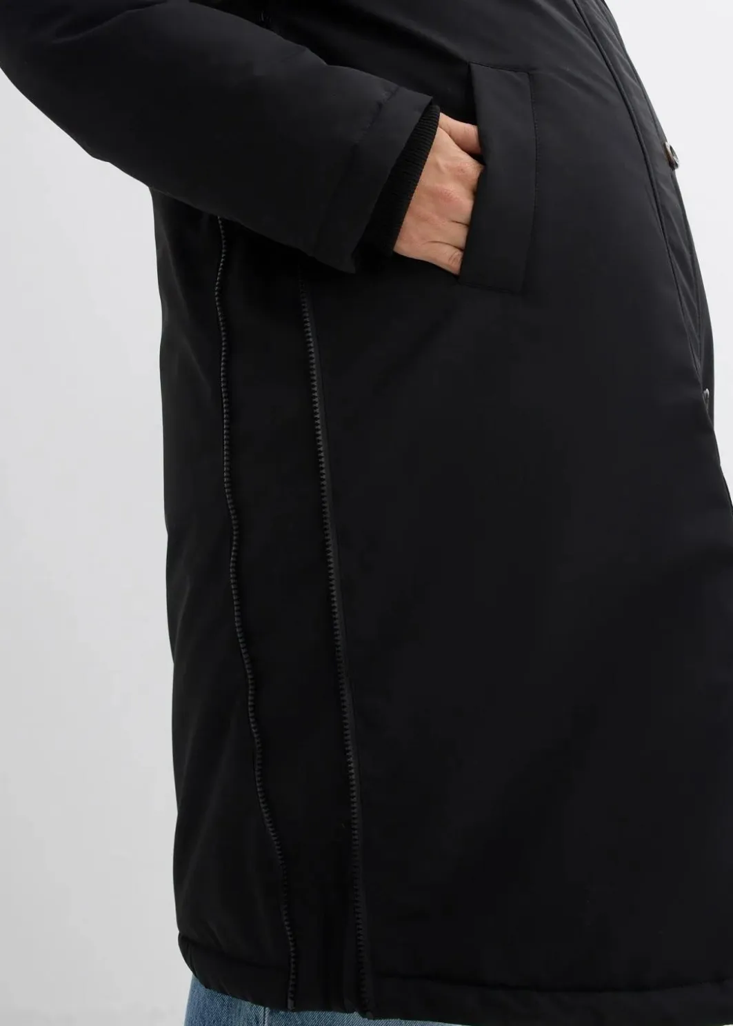 Discount 3-in-1 wattierter Umstandsmantel mit Trageeinsatz Damen Bekleidung·Blazer|Umstandsmode