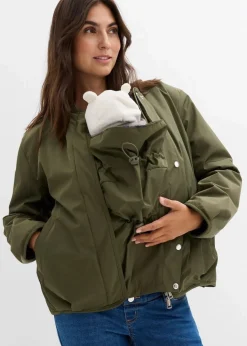 Damen bonprix Bekleidung·Blazer|Umstandsmode|4-in-1 Wende-Bomberjacke mit Trageeinsatz