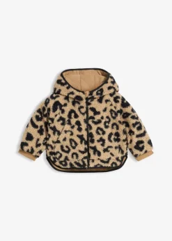 Kinder bonprix Jacken & Outdoor|Shirts & Pullover|2-in-1 Wendejacke mit kuscheligem Teddy-Fleece