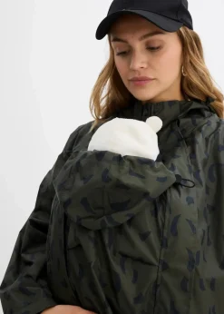 New 3-in-1 wetterfestes Umstands-Regencape mit Trageeinsatz mit Beutel Damen Bekleidung·Blazer|Umstandsmode