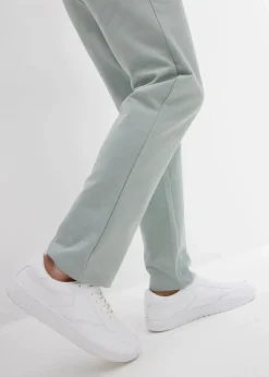 Discount innen weich angeraute Jogginghose mit geradem Saum Herren Sweat|Hosen