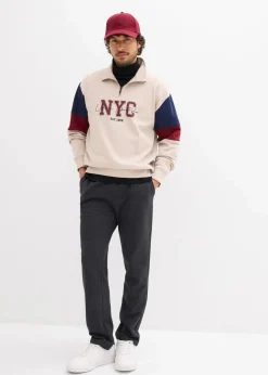 Herren bonprix Sweat|Hosen|innen weich angeraute Jogginghose mit geradem Saum