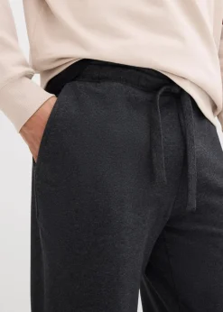 Herren bonprix Sweat|Hosen|innen weich angeraute Jogginghose mit geradem Saum