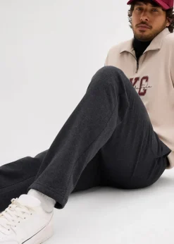 Herren bonprix Sweat|Hosen|innen weich angeraute Jogginghose mit geradem Saum
