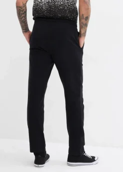 Sale innen weich angeraute Jogginghose mit geradem Saum Herren Große Größen|Basics