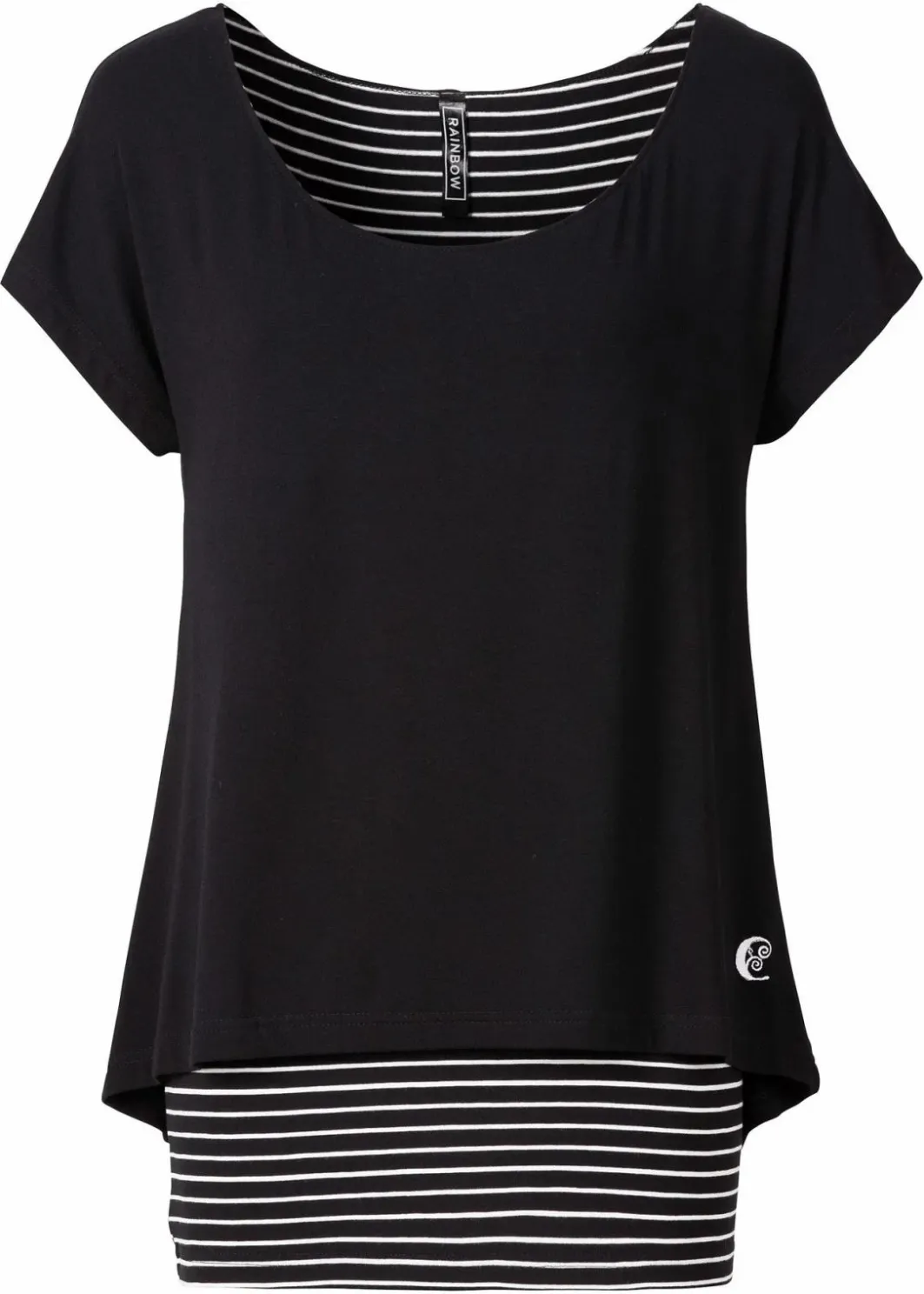 Online 2-in-1-Shirt Damen Nachhaltigere Materialien|Shirts & Tops