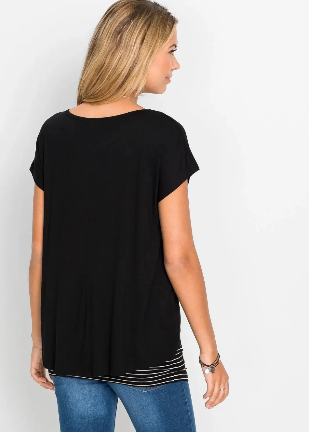 Online 2-in-1-Shirt Damen Nachhaltigere Materialien|Shirts & Tops