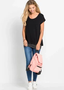 Online 2-in-1-Shirt Damen Nachhaltigere Materialien|Shirts & Tops