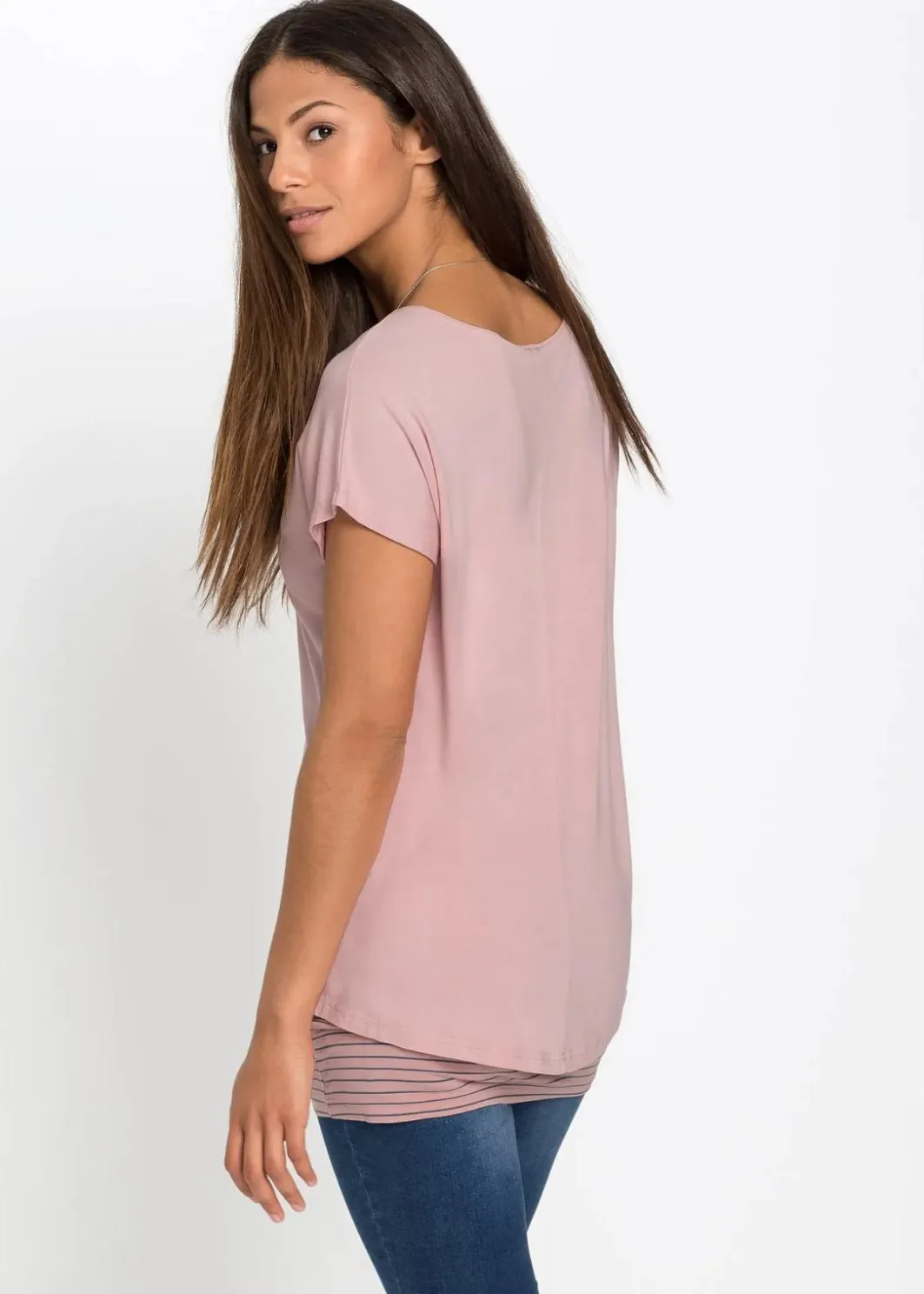 Online 2-in-1-Shirt Damen Shirts & Tops|Nachhaltigere Materialien