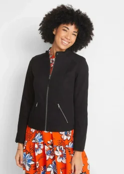 Sale Jacke aus Baumwoll-Twill mit seitlichen Stretcheinsätzen Damen Bekleidung·Hosen|Jacken & Mäntel