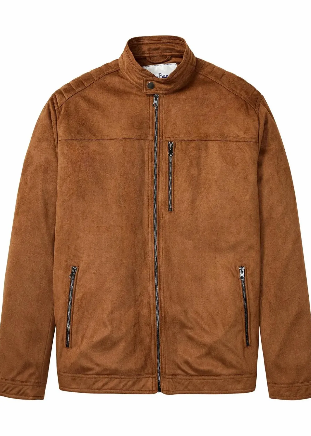 Herren bonprix Große Größen|Jacken & Mäntel|Jacke in Veloursleder-Optik