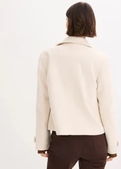 Discount Jacke in Wolloptik Damen Bekleidung·Hosen|Jacken & Mäntel