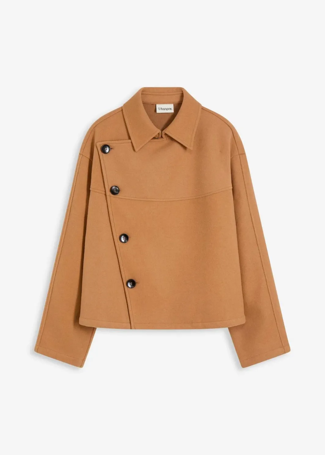Damen bonprix Bekleidung·Hosen|Jacken & Mäntel|Jacke in Wolloptik