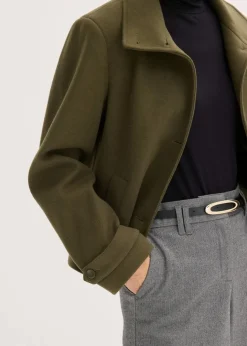 Best Jacke in Wolloptik Damen Jacken & Mäntel|Bekleidung·Hosen
