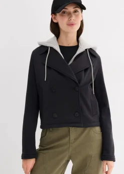 Outlet Jacke mit abgesetzter Kapuze Damen Jacken & Mäntel