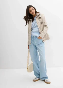 Damen bonprix Jacken & Mäntel|Bekleidung·Hosen|Jacke mit Stehkragen