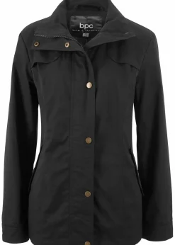 Damen bonprix Jacken & Mäntel|Bekleidung·Hosen|Jacke mit Stehkragen