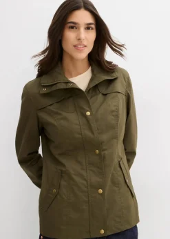 Damen bonprix Bekleidung·Hosen|Jacken & Mäntel|Jacke mit Stehkragen