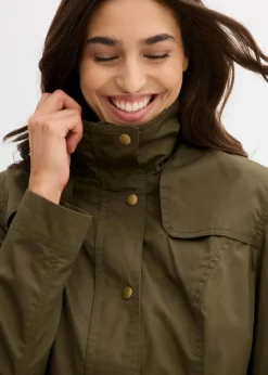Damen bonprix Bekleidung·Hosen|Jacken & Mäntel|Jacke mit Stehkragen
