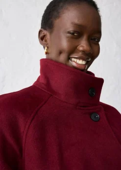 Online Jacke mit weichem Wollanteil Damen Bekleidung·Hosen|Jacken & Mäntel
