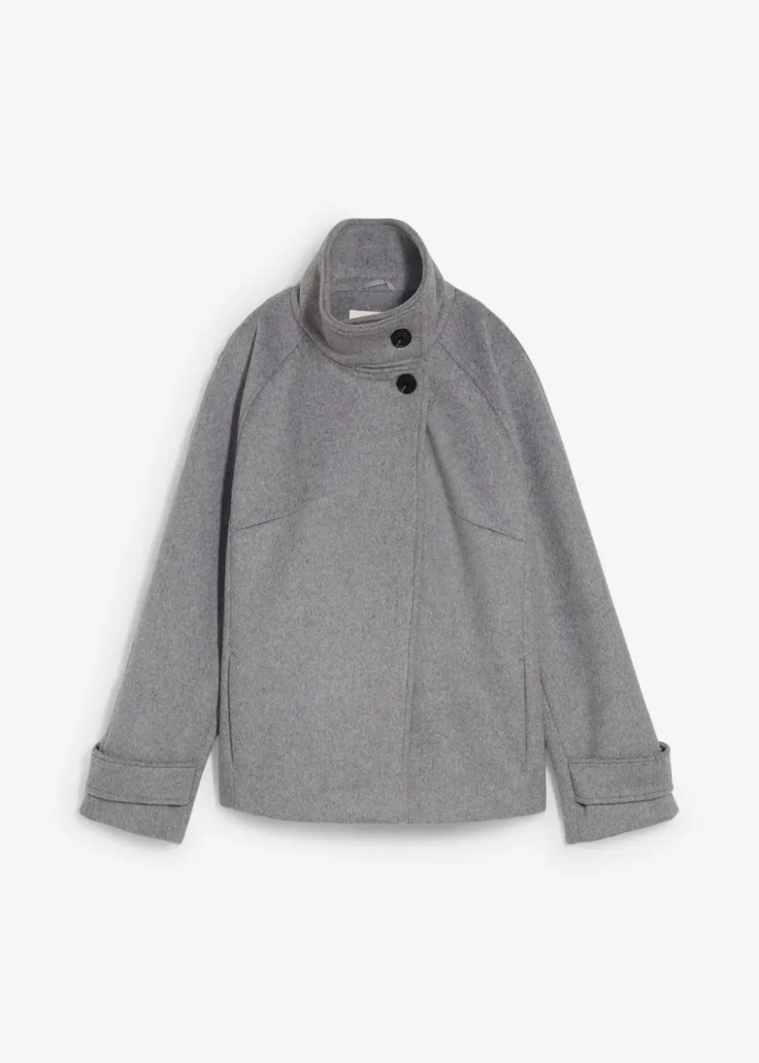 Damen bonprix Bekleidung·Hosen|Jacken & Mäntel|Jacke mit weichem Wollanteil