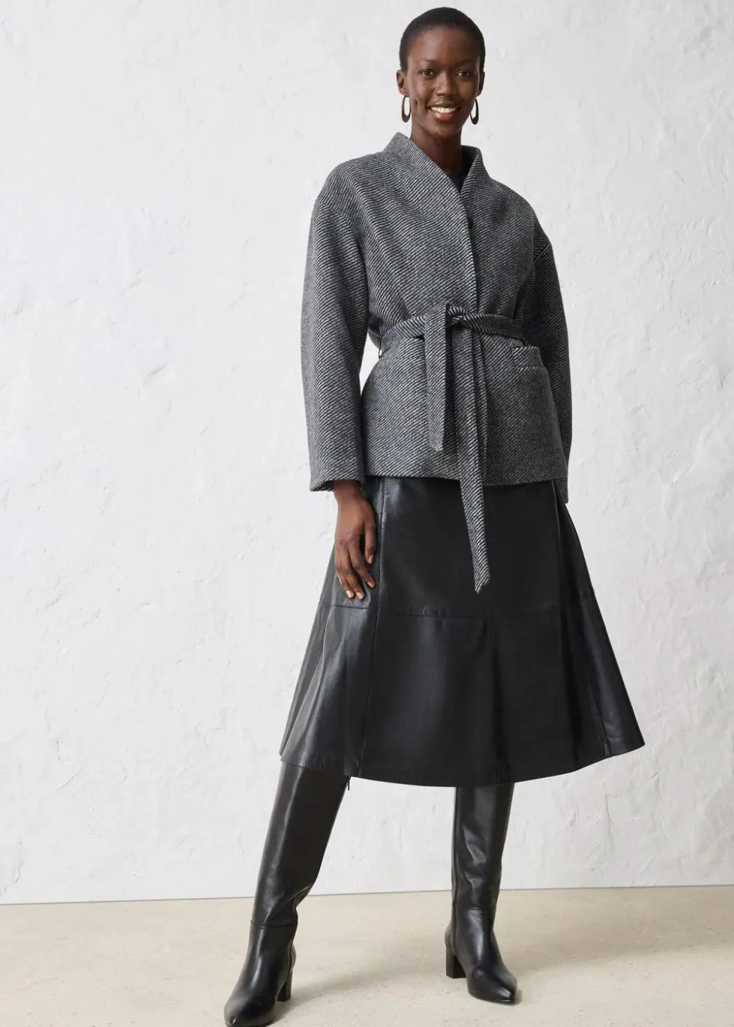 Sale Jacke mit Wolle Damen Bekleidung·Hosen|Jacken & Mäntel