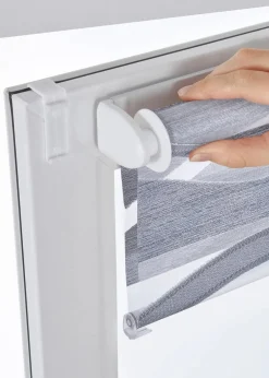 bonprix Rollos|Jacquard Doppelrollo zweifarbig