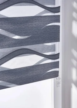 bonprix Rollos|Jacquard Doppelrollo zweifarbig