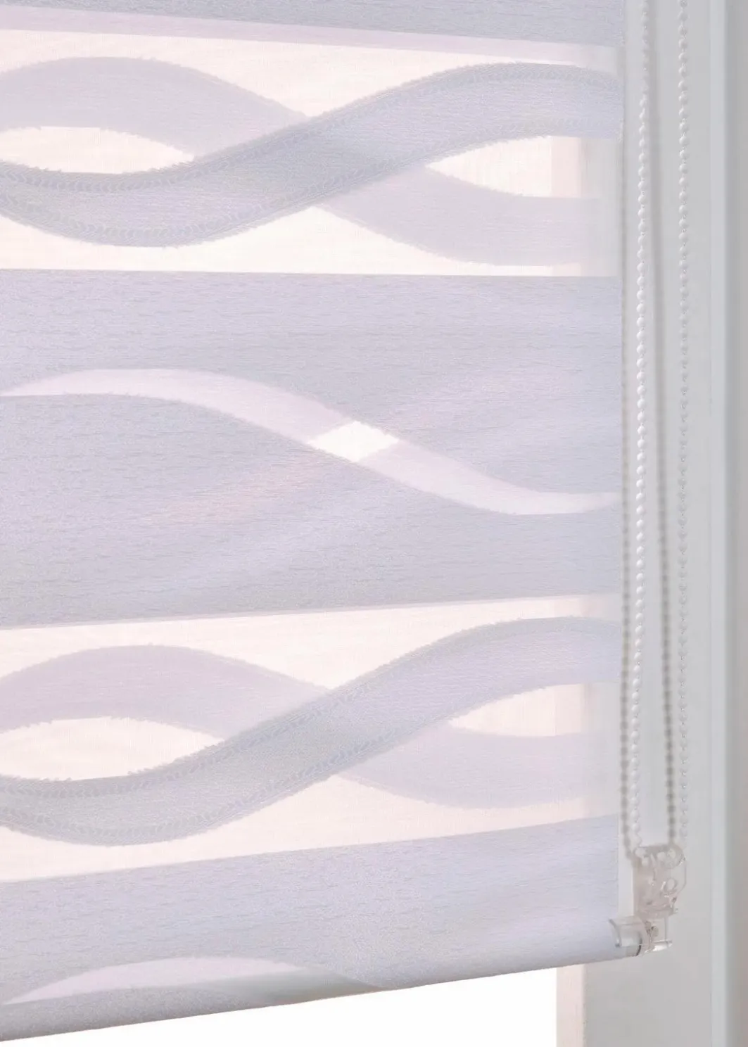 bonprix Rollos|Jacquard Doppelrollo zweifarbig